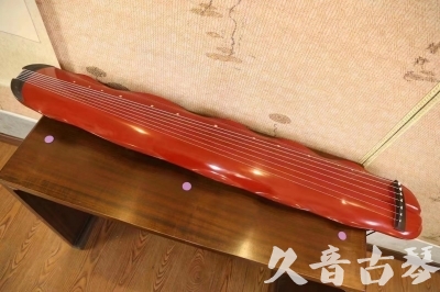 河源市●久音古琴  ●典藏系列 20230605 [红洒金蕉叶]（升级必选）